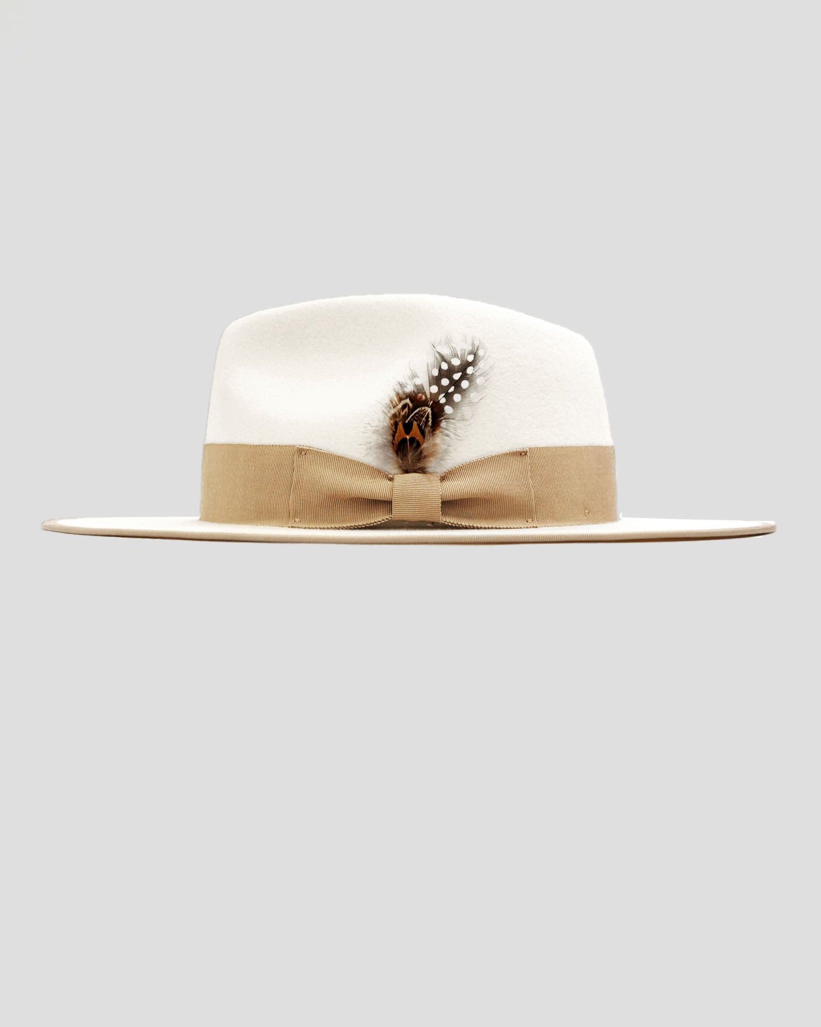 Vintage Vogue Ferguson Fedora Hat - Ivory
