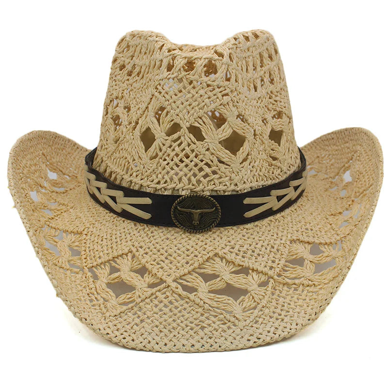 Sunny Days Ahead Straw Western Cowboy Hats