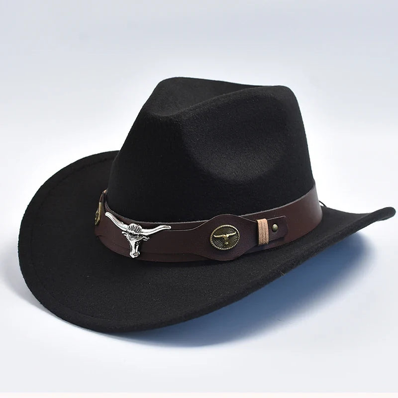 Classic Black Chapeu Cowboy Hat