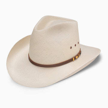 Open Road Rugged Elegance Straw Cowboy Hat