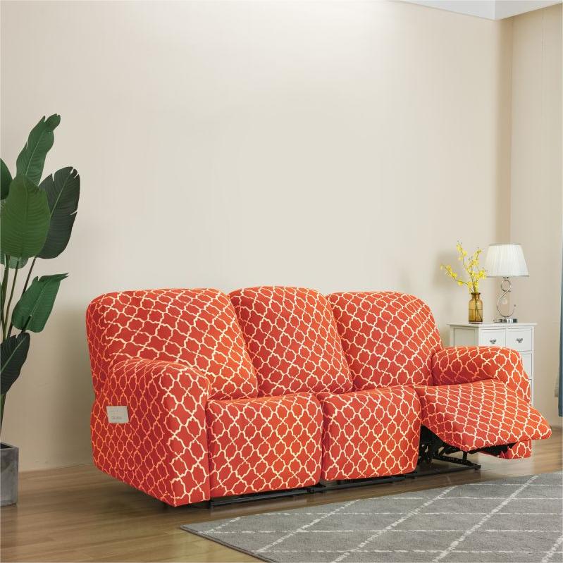 All-Inclusive Elastic Recliner Sofa Cover with L Shape Cover