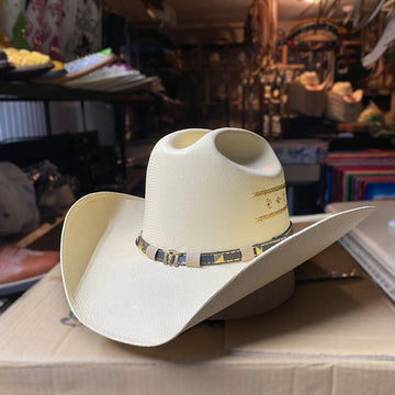 Open Road Western White Cowboy Hat