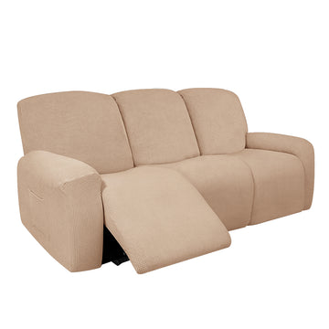 Elastic Recliner Cover With L Shape Covers